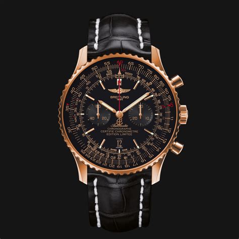 breitling navitimer 01 black leather mens watch|Breitling Navitimer 46mm price.